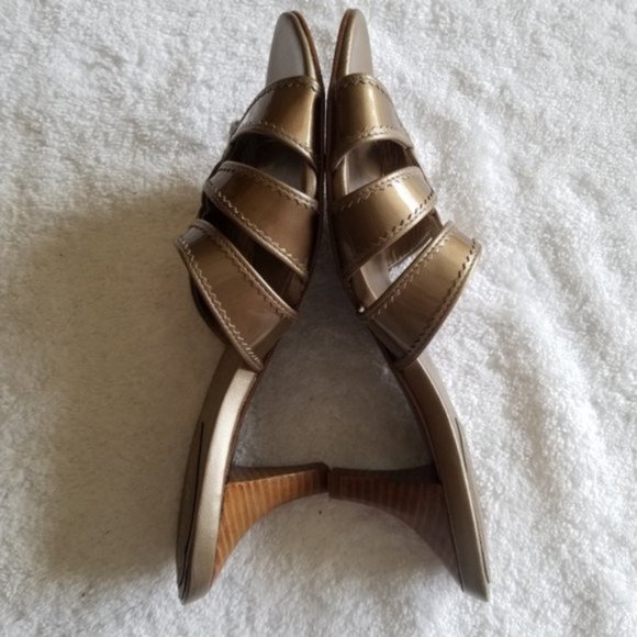 $10 SHOE SALE! Cole haan open toe heel size 8 nike air - Picture 3 of 6